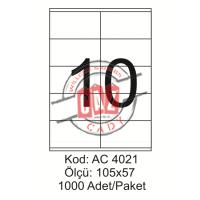 A4 Lazer Kod:AC 4021