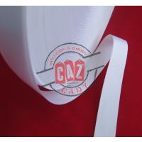 Tek Taraflı Kenar Örgülü Saten-Beyaz