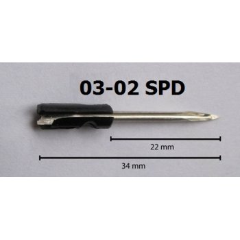 Standart İğne-Siyah Plastik Dipli