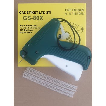 CADY Türban Gelinlik Tabancası 80x Ve 200 Adet 2 Soket 5mm Naylon